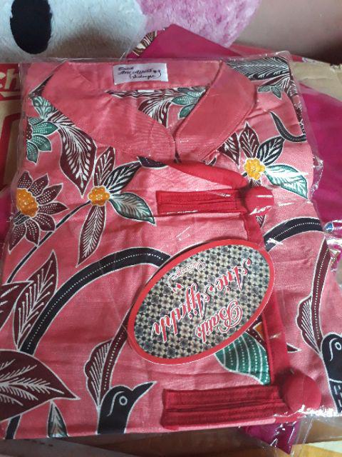 Gamis Batik Modern S M L Xl Xxl 3xl 4xl 5xl 6xl 7xl