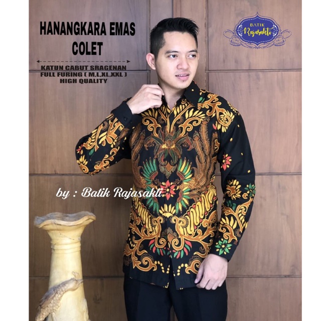 Batik HANACARAKA Katun Halus Full Furing Termurah