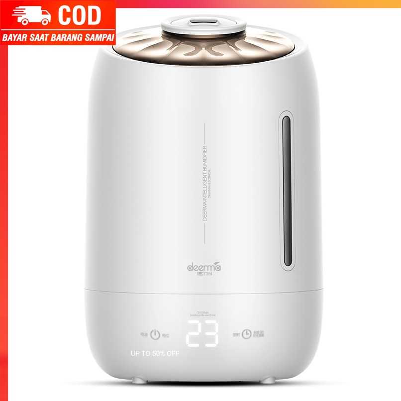 (100% BARANG ORI) DEERMA Air Humidifier Ultrasonic Large Capacity 5L Touch - F600