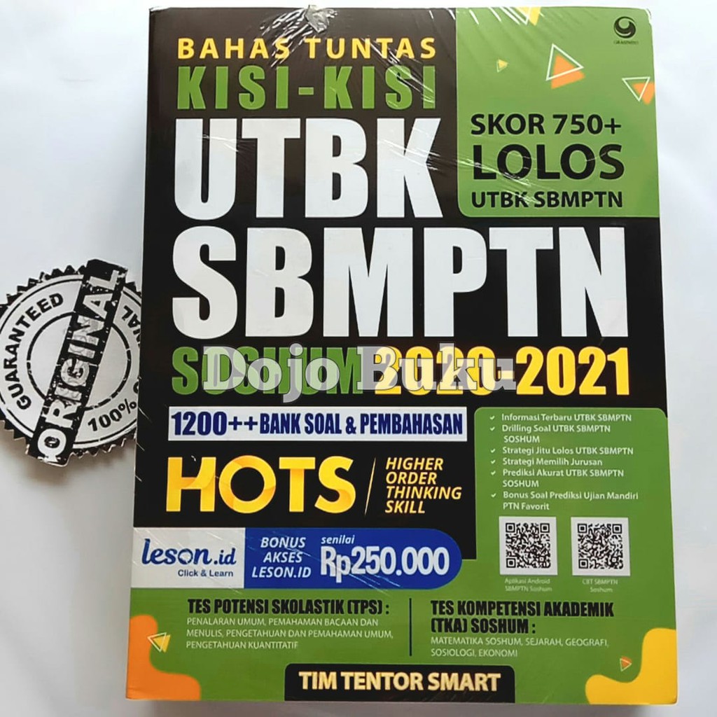 Bahas Tuntas Kisi-Kisi Utbk Sbmptn Soshum 2020 - 2021 Tim Tentor Smart