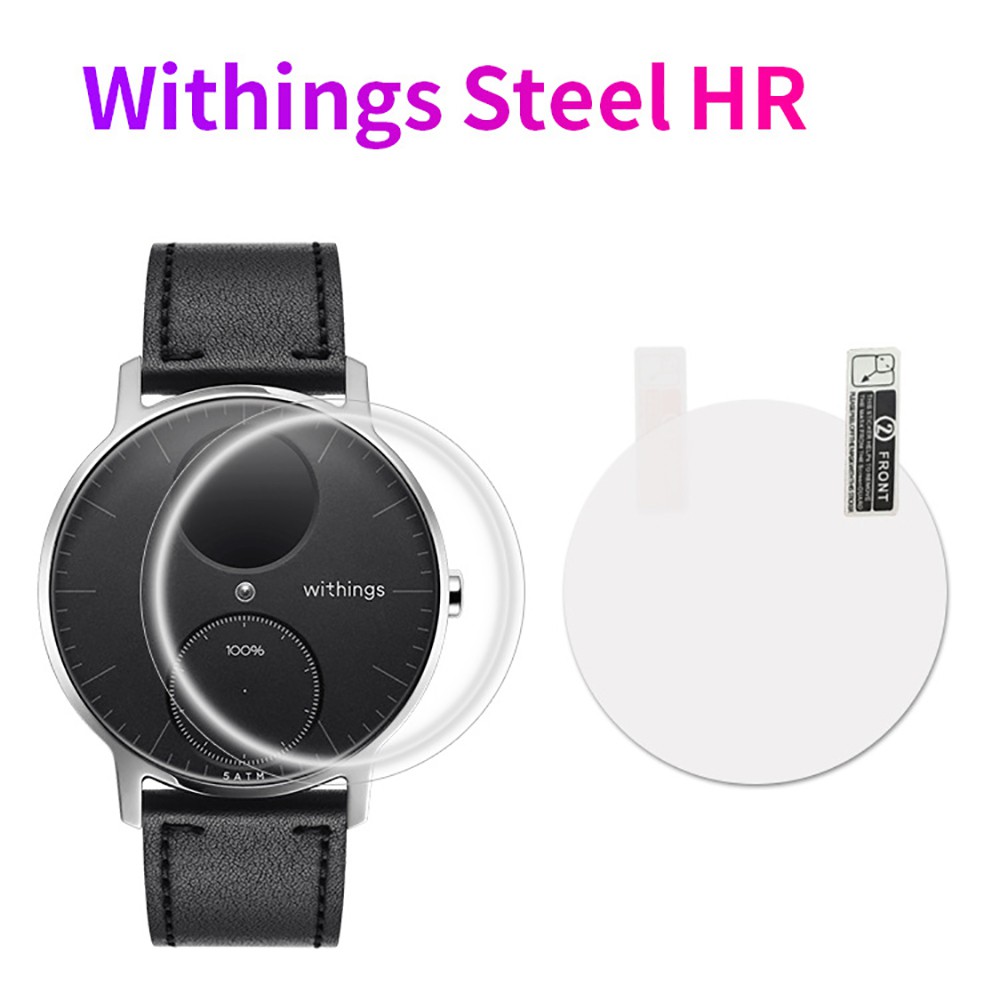 Pelindung Layar Smartwatch Nokia Withings Steel Hr 36mm 40mm Bahan Pet Anti Shock