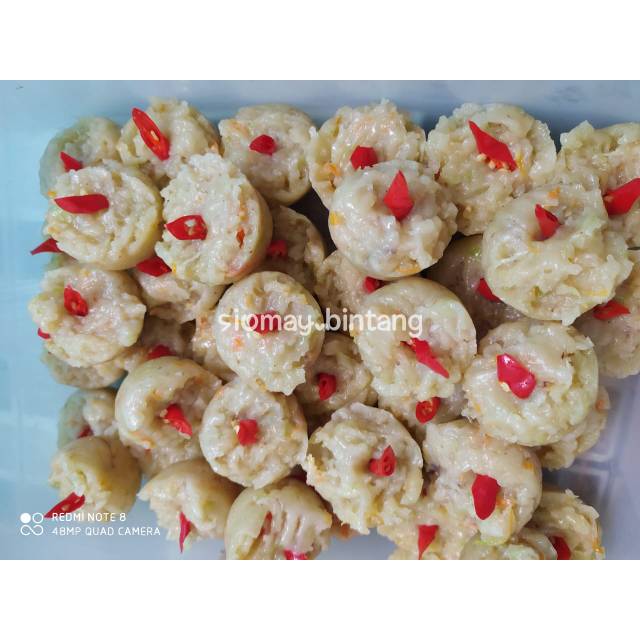 

Siomay rawit frozen isi 10 pcs (SIOMAY BINTANG)
