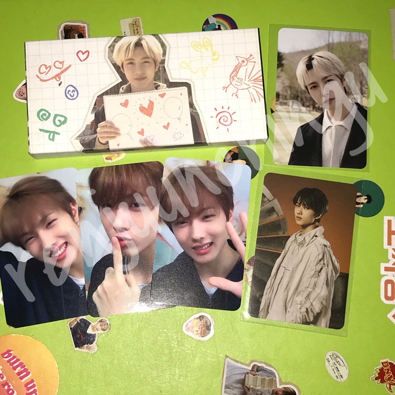Renjun fliobook set + Jisung set