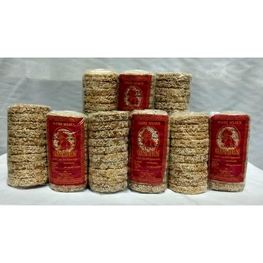

Aneka Snack Marie Wijen 130 gram/Oleh Oleh Solo/Kue Wijen/kue kering