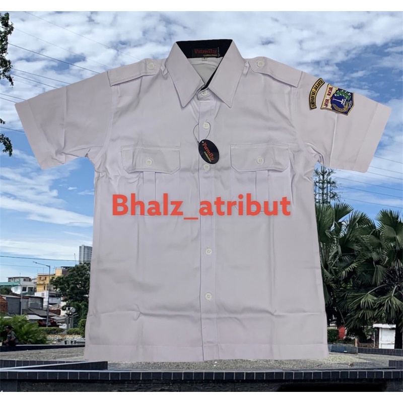 baju putih dki seragam pemda putih dki kemeja putih jaya raya (BAHAN TXSAS)