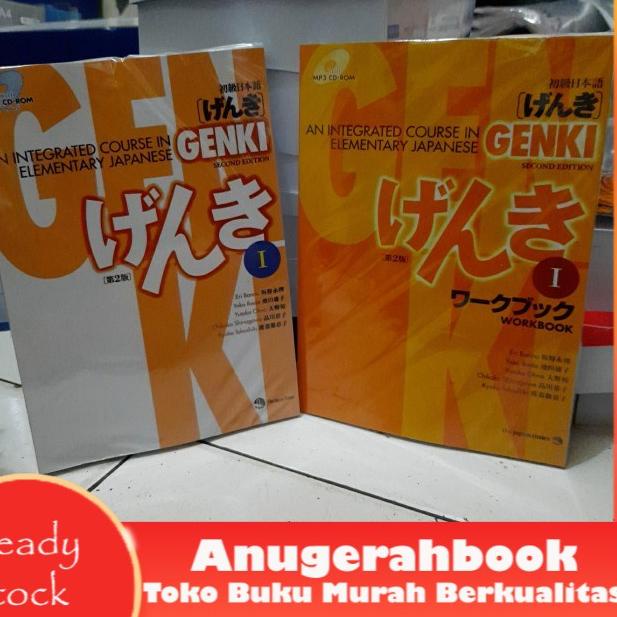 Special  GENKI 1 An Integrated Course in Elementary Japanese Text book and Wor