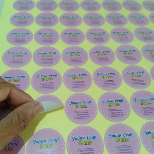 

Stiker label