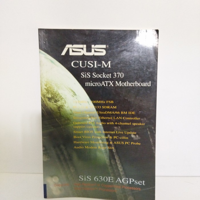 ORI BUKU ASUS SUS SOCKET 370 MICRO ATX MOTHERBOARD