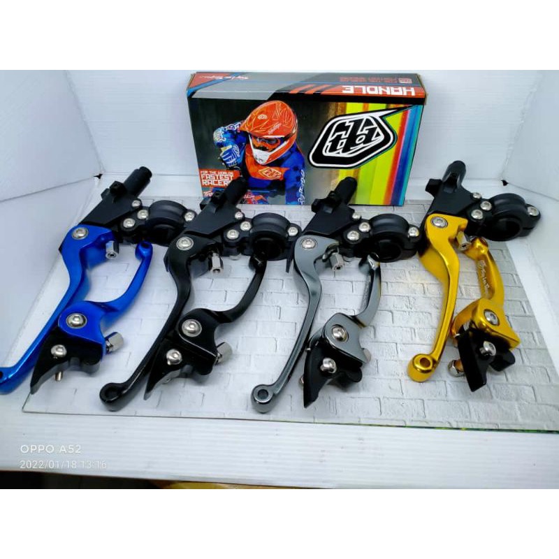 Handel Hendel KLX 150 CRF 150 Universal Enduro Tech merk TLD sepasang Rem Kopling kanan Kiri plus Ru