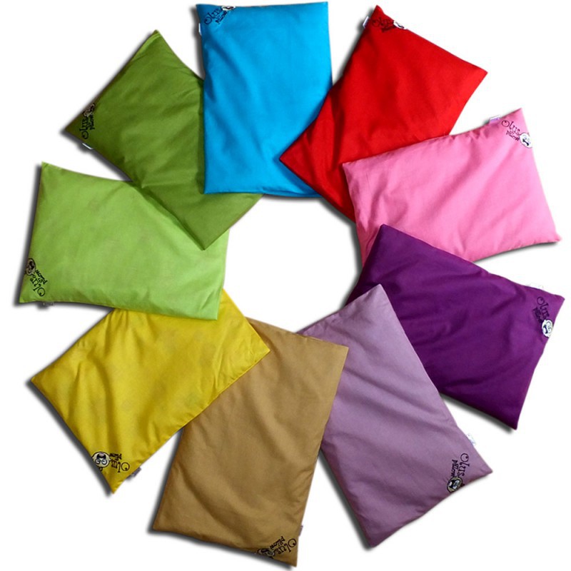 Olus Pillow Bantal Kulit Kacang Hijau - Pink