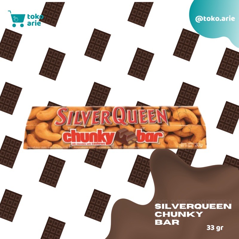 

COKELAT SILVERQUEEN CHUNKY BAR UKURAN KECIL (JUAL PER PCS BUKAN PER KOTAK)