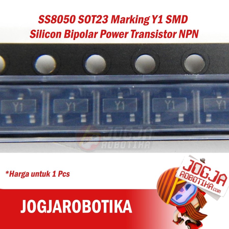 SS8050 S8050 SOT23 Marking Y1 SMD Silicon Bipolar Power Transistor NPN
