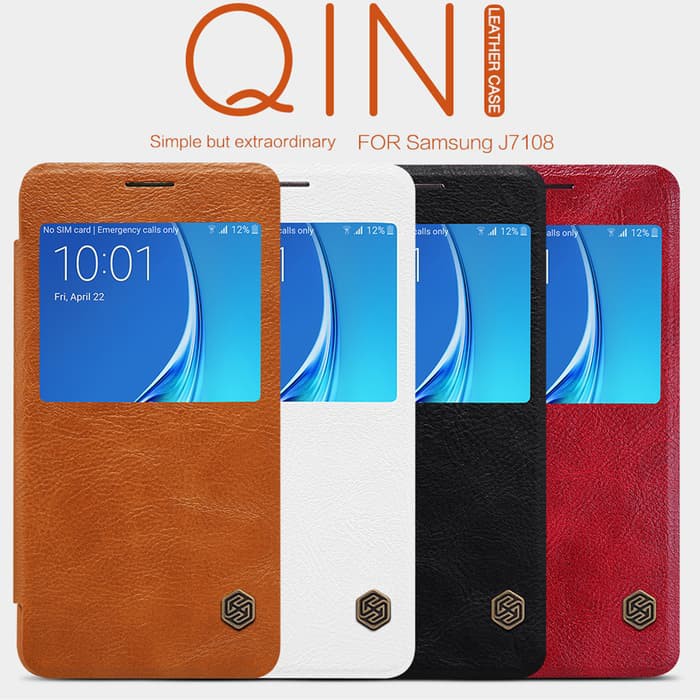 SAMSUNG GALAXY J7 (2016) / J7108 - NILLKIN QIN LEATHER CASE