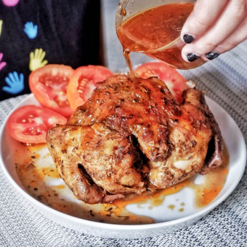 

Western Roast Chicken|Ayam Panggang|Makanan Masakan Sehat Diet