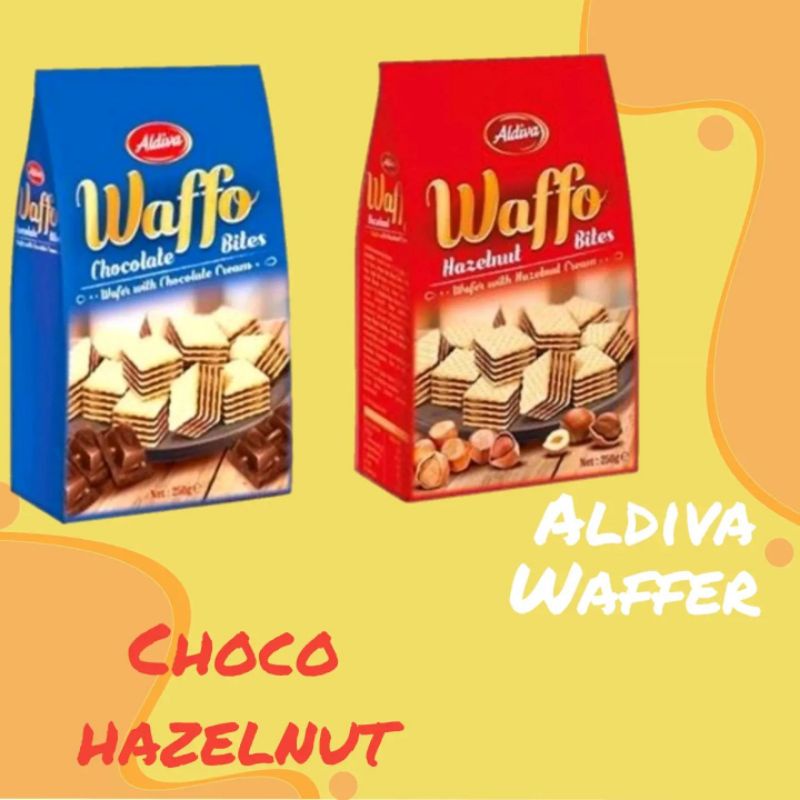 

Aldiva Wafer Waffo Chocholate Hazelnut