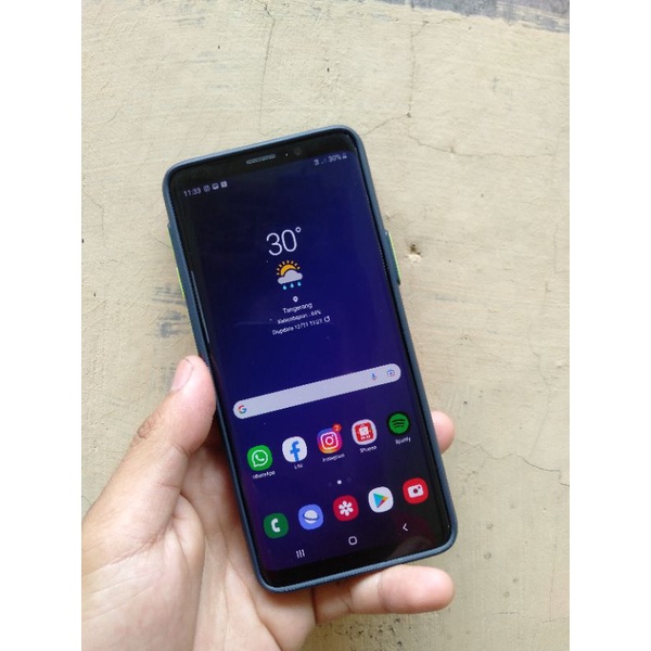 (second) Samsung Galaxy S9 single sim inter (au)