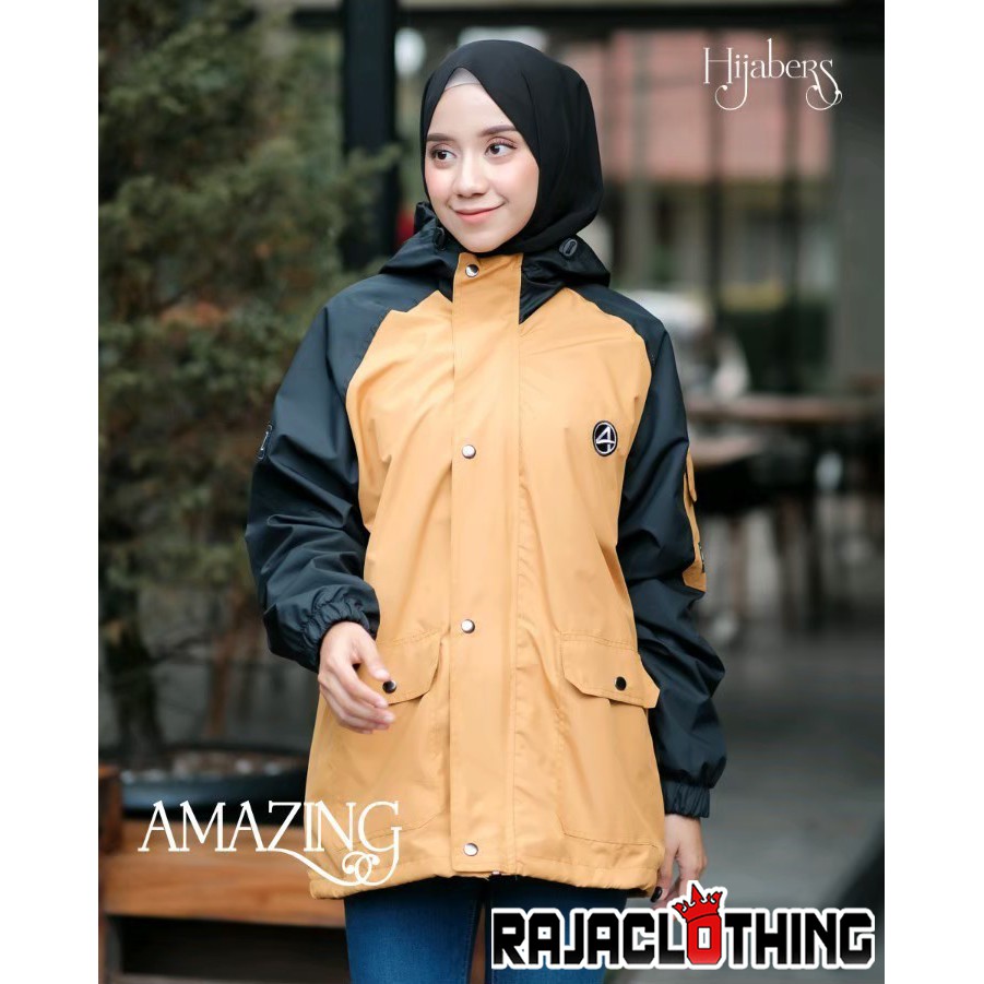 RCL - JAKET PARKA RAGLAN AMAZING WANITA - JAKET PARKA CEWEK L.XL