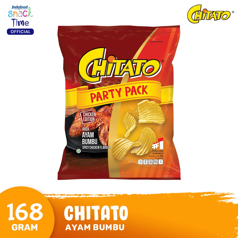 

Chitato Ayam Bumbu 168 Gr - 1 Pcs