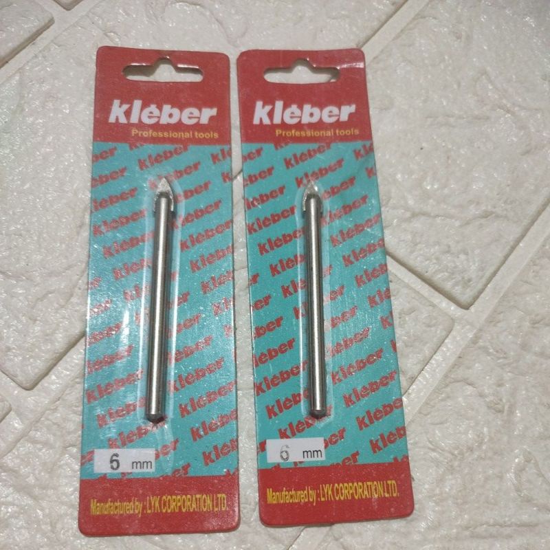 Mata bor tombak kramik/kaca/granit 6 mm/kleber 6mm /mata bor kaca/granit 6mm