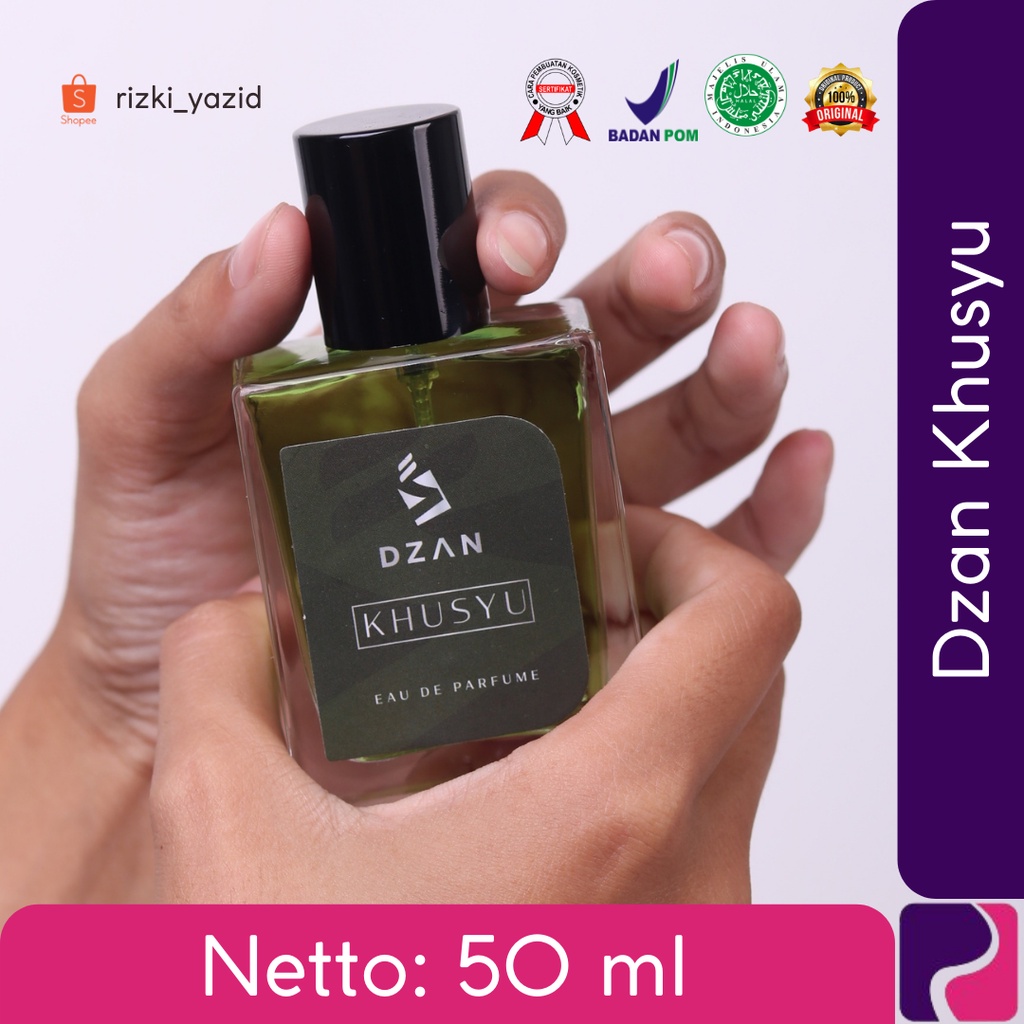 Dzan Khusyu Parfum Original BPOM Halal EDP