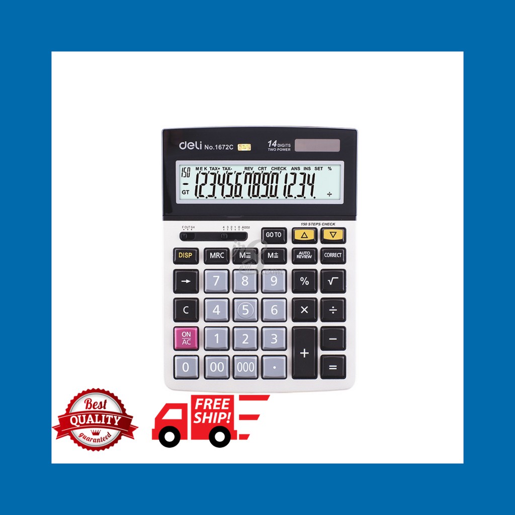

CALCULATOR DELI 1672C