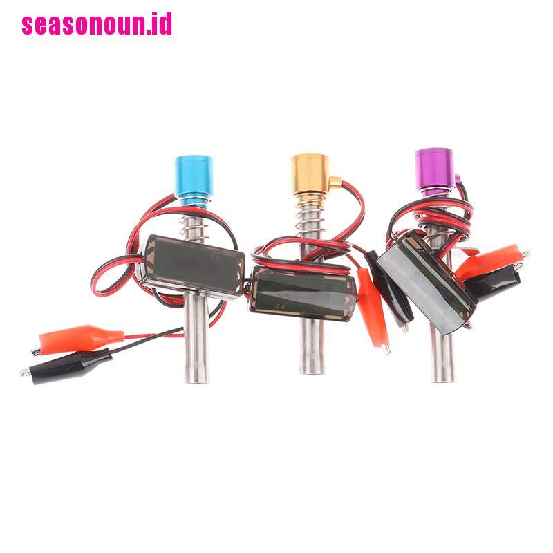 【seasonoun】Electric Candles Glow Plug Starter Igniter for 1:8 1:10 Truck RC Car