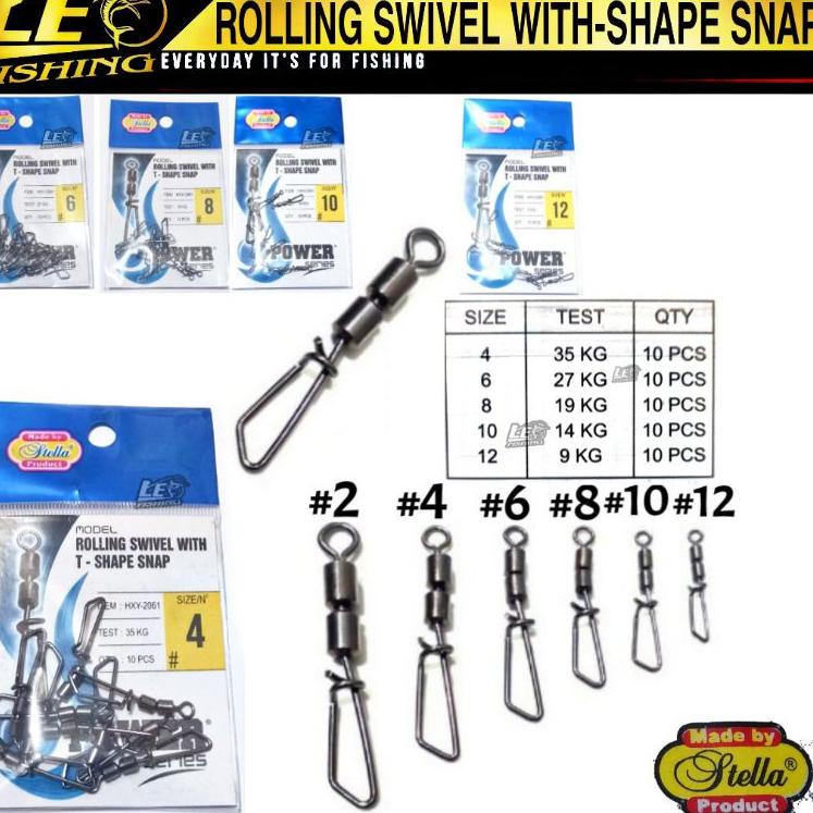 ♥HOT PROMO♥ SNAP CASTING DOUBLE ROLLING STELLA PENITI PANCING TERLARIS new