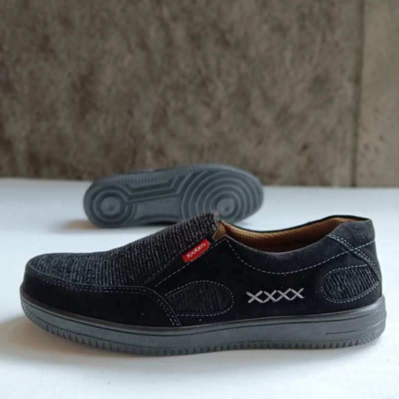 Sepatu Pria Slip On Casual RJT HF02/Sepatu Formal Sepatu Santai/Kerja