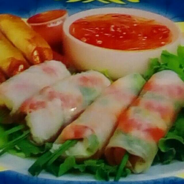 Kulit Lumpia Vietnam Rice Paper Bening Ukuran 22cm