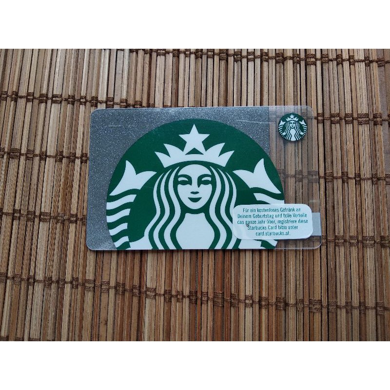 Starbucks Card Collection Koleksi Kartu Austria Siren Silver