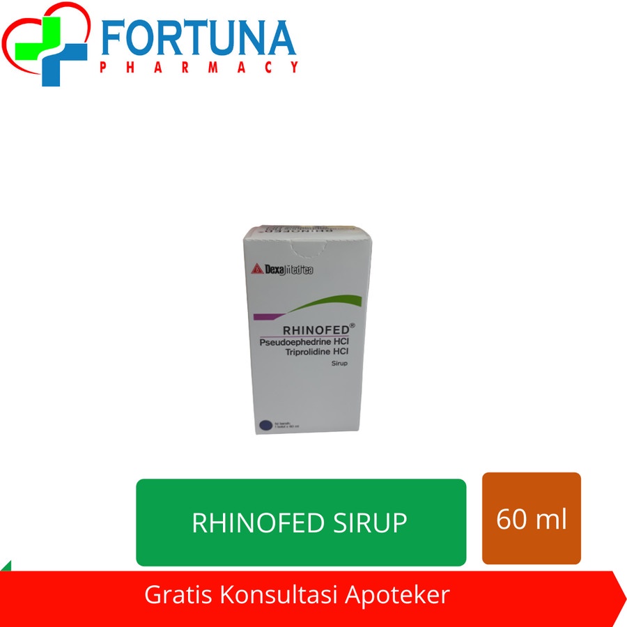 RHINOFED SIRUP 60ML