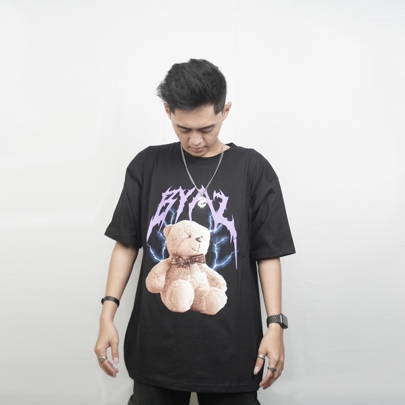 T Shirt BYAZ TEDDY BEAR PURPLE