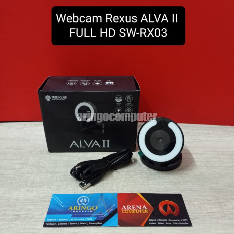 Webcam Rexus ALVA II FULL HD SW-RX03