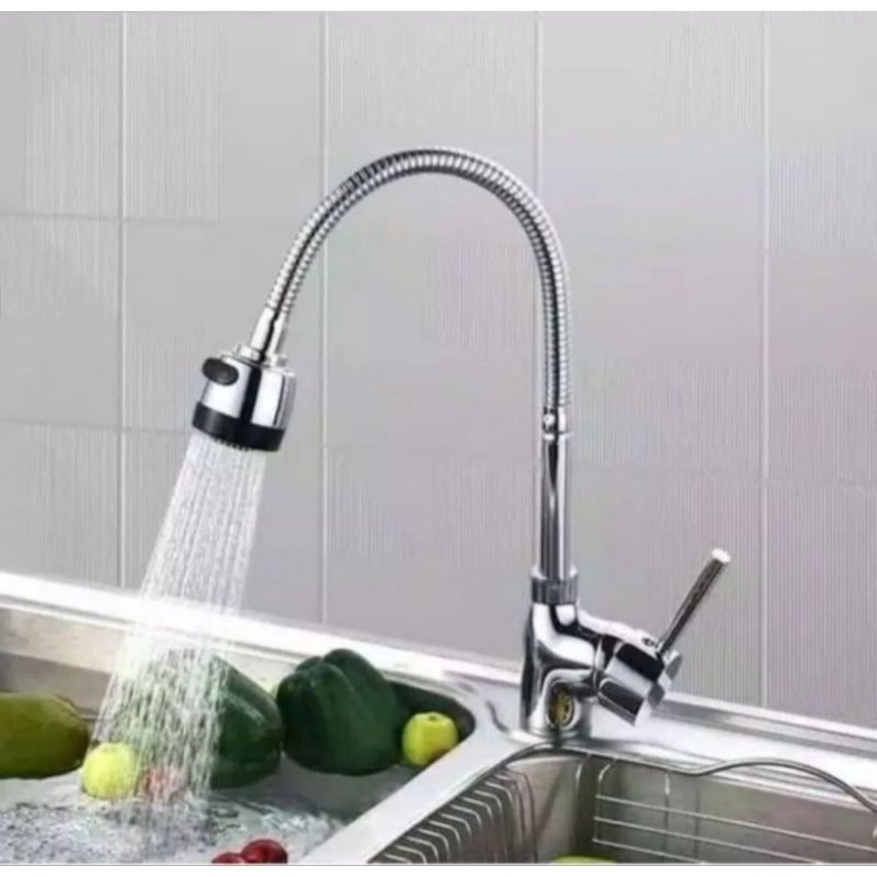 Kran sink flexible panas dingin meja / Kran dapur panas dingin