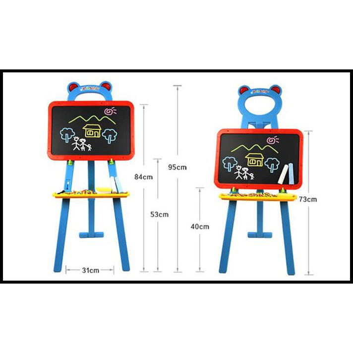 

Termurah!! Learning Easel Papan Tulis 3 In 1 - Mainan Edukasi
