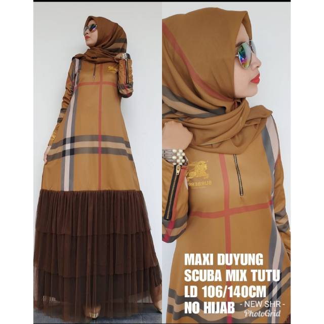 Gamis Burberry tile ORI shr