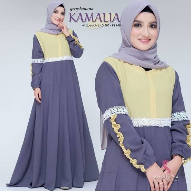 Kamila dress terbaru gamis terpopuler gamis bagus gamis murah gamis keren