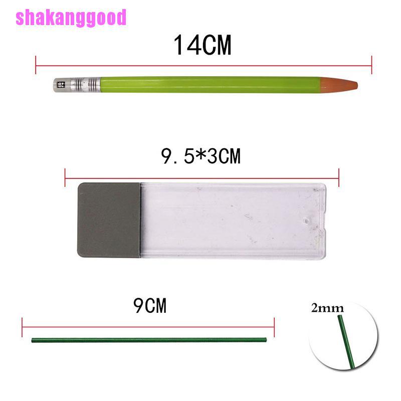 SKK Tailors Chalk Pencil Patchwork Fabric Marker Pens with 12pcs Refills DIY Sewing SKK