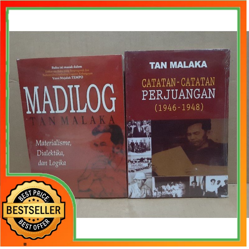 

satu paket buku karya TAN MALAKA - Madilog dan Catatan-catatan perjuangan(1946-1948)