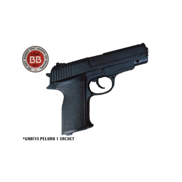 Mainan Plastik Kokang Spring SIG Sauer P228
