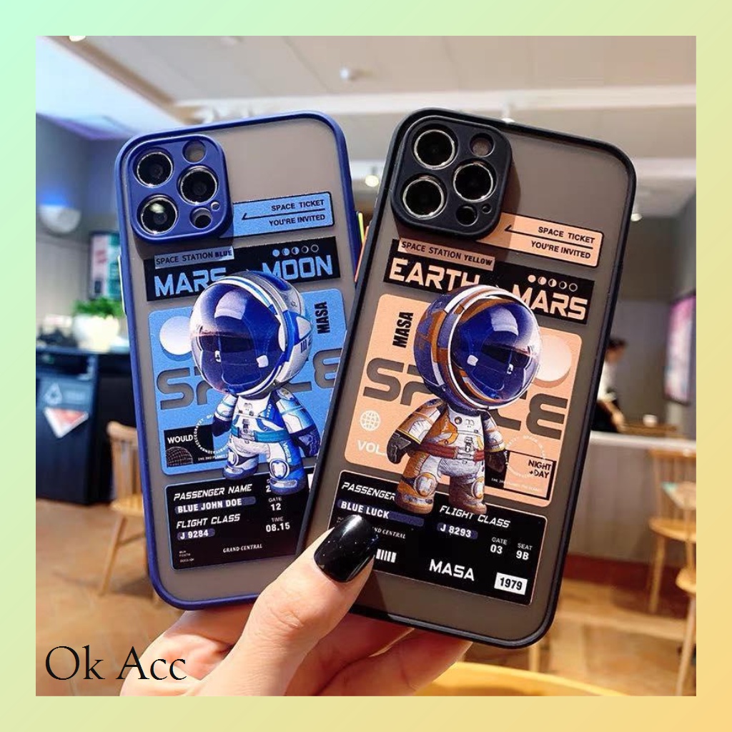Softcase Luar angkasa Iphone 6,7/8,6+/6s+,7+/8+,X Xs Max 11 Pro Max 12 Pro Max 13 Pro Max