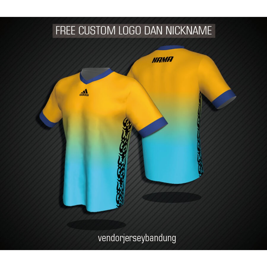 [Bisa COD] Kaos Jersey Olahraga Badminton Voli Bola Lari 006 - Baju Running Pria Wanita - Kaos Runni