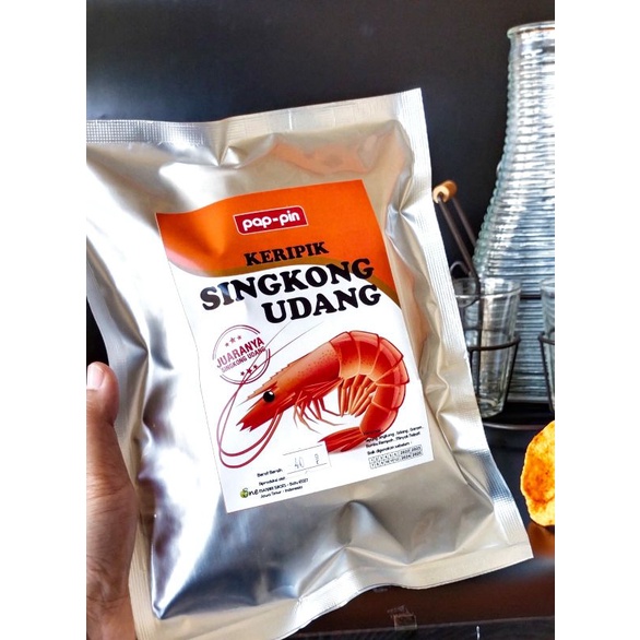 One Mandiri Sukses - Kerupuk Singkong Udang Pedas - Oleh Oleh Khas Malang Batu