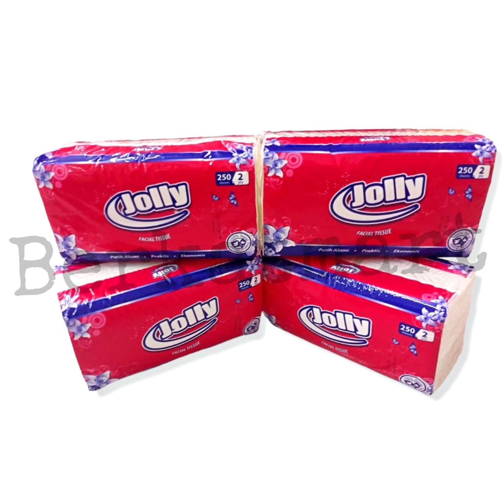 Tissue Tisu Jolly 250 Sheet 2ply