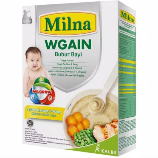 Milna Wgain 6+ dan 8+ 120 gr