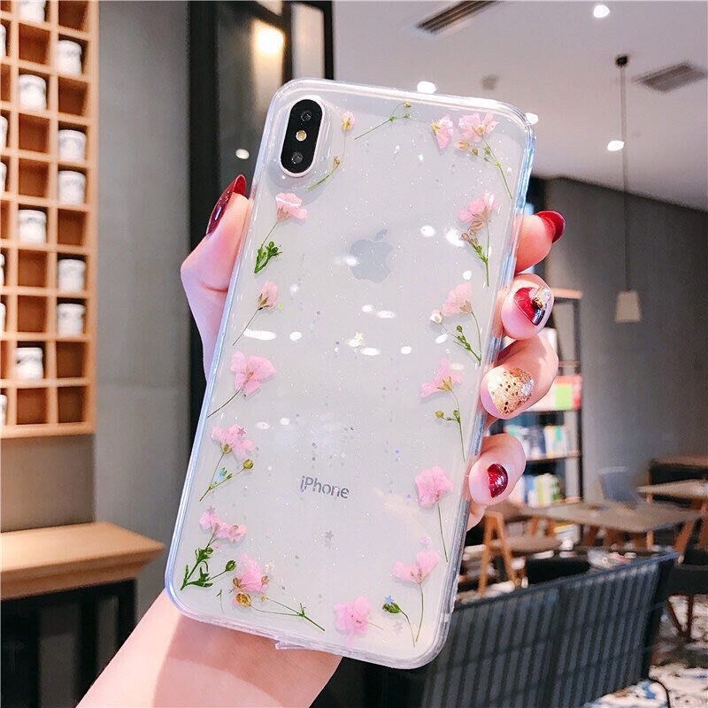 Dried Flower Polaroid Case Realme C11 C12 C15 C25 C30 C31 C17 C21 C22 8 9 10 6 7 GT NEO