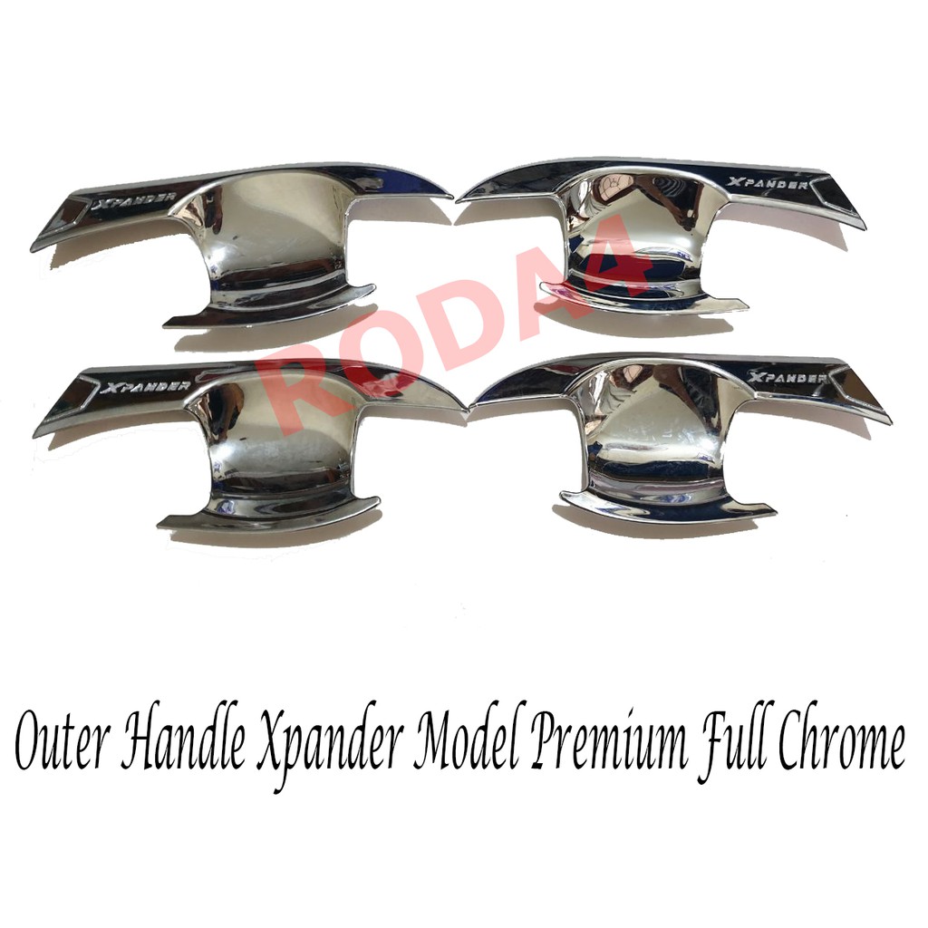 Outer  Mangkok Handle Mitsubishi Xpander Premium Full Chrome