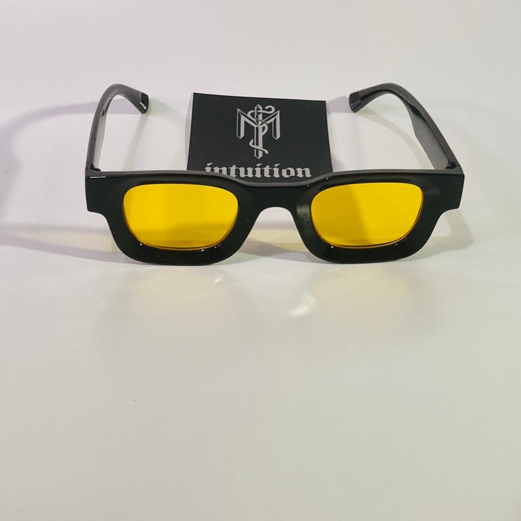 KACAMATA BOLDIE FRAME TEBAL - BLACK YELLOW