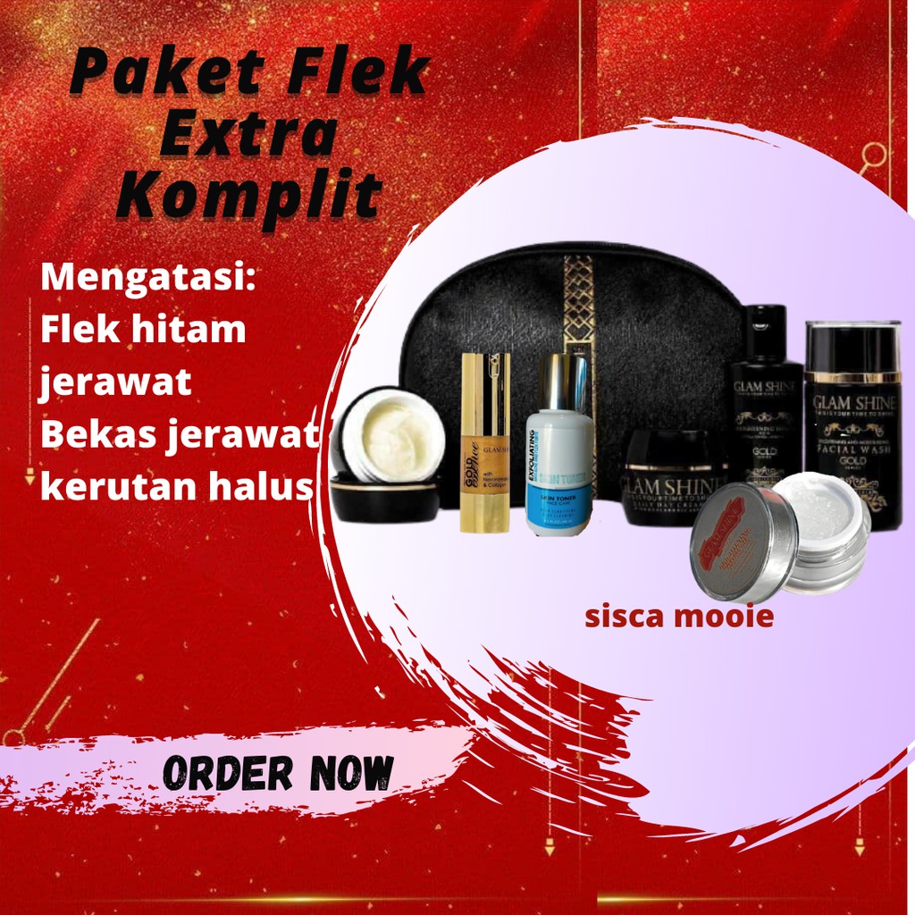 Glamshine Paket Flek Exta Komplit