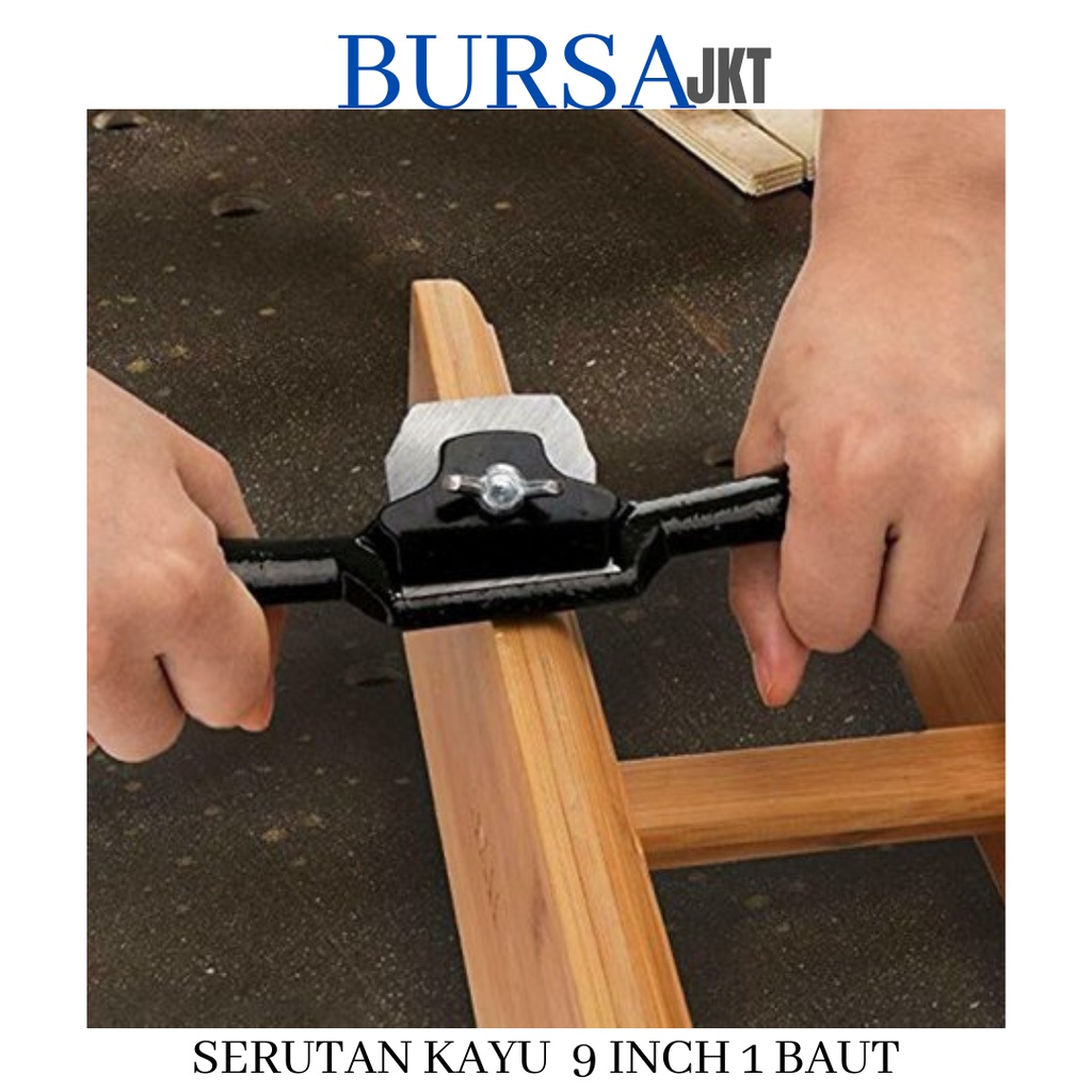 SERUTAN KAYU MANUAL SPOKESHAVE KETAM SERUT 9 INCH 1 BAUT